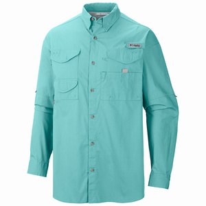 Columbia PFG Bonehead™ Långärmad Tröja Herr Gröna (APVXZ2958)